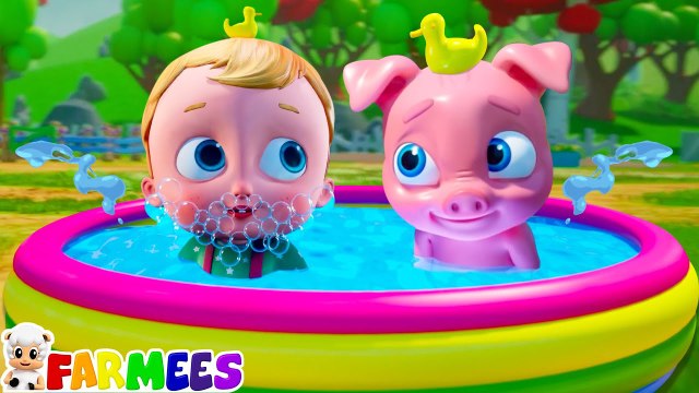 Animal Bath Song + More Sing Along Songs & Nursery Rhymes for Kids