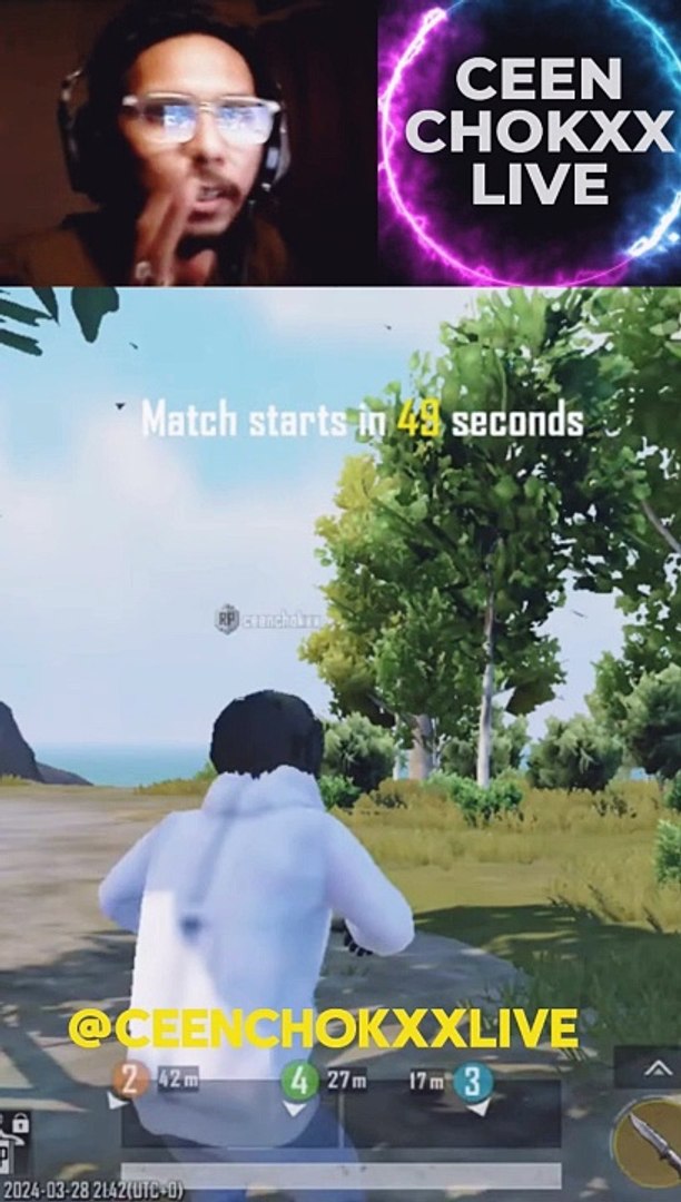 First time pubg mobile gameplay of cs2 and dota2 pro player Ceen Chokxx #pubgfirsttime #pubgmobile