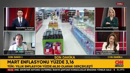 SON DAKİKA HABERİ! Mart ayı enflasyon rakamları açıklandı...