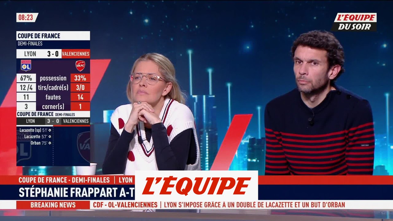 Stéphanie Frappart a-t-elle faussé le match entre Lyon et Valenciennes ? - Foot - Coupe