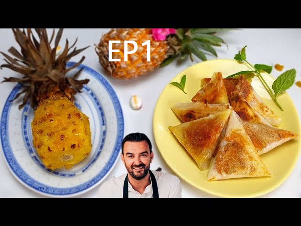 Tous en cuisine #41 Ep1 : L'ananas confit au four et les bricks de poulet rôti de Cyril Lignac ! (Exclusivité Dailymotion)