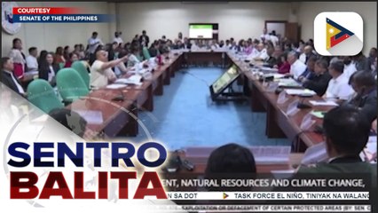 DENR, nakatanggap ng sermon sa mga senador kaugnay sa mga resort sa ilang protected areas sa bansa