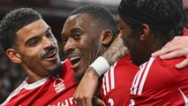 Dom Smith reacts as Fulham is beaten by Nottingham Forest