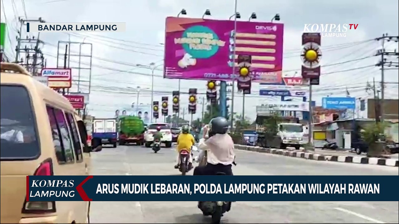 Arus Mudik Lebaran, Polda Lampung Petakan Wilayah Rawan