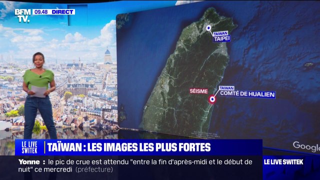 LES ÉCLAIREURS - Taïwan frappé par un séisme de magnitude 7,5, le plus violent depuis 25 ans