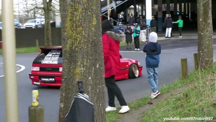 Tuner Cars leaving a Carshow _ Heaven on Wheels 2024