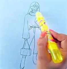 rough pencil drawing