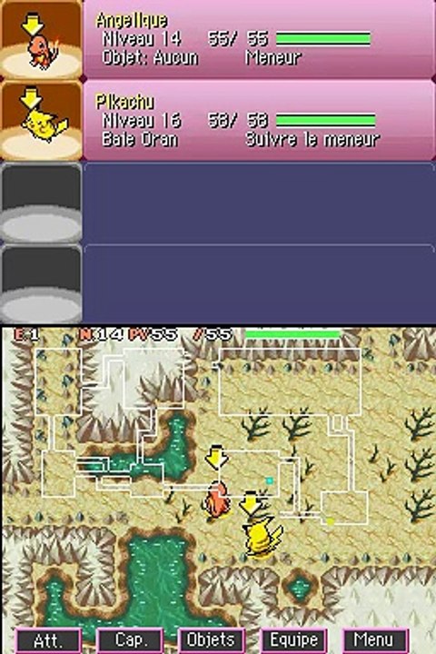 Pokémon Donjon Mystère : Équipe de secours bleue online multiplayer - nds