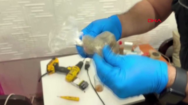 Uyuşturucu şüphelisi evini seraya çevirmiş!