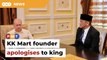 KK Mart founder apologises to king for socks fiasco