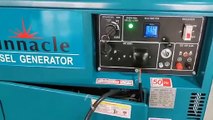 Pinnacle Power - TD8500S 6.5kVA 1P Silent Portable Diesel Generator - Load Test