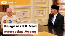 Pengasas KK Mart mengadap Agong, mohon maaf isu stoking kalimah Allah