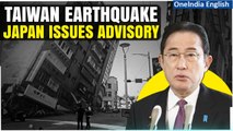 Taiwan Earthquake: Japan's Tsunami Alert, Evacuation Advisory Amid 7.5 Magnitude Quake | Oneindia