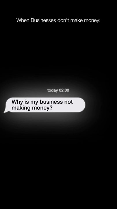 Why business not making money