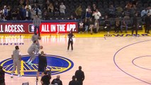 Doncic copies Curry with half-court buckets in warm-ups