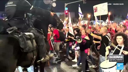 Israël : 4ème jour de manifestations anti-Netanyahu à Jérusalem