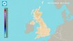 ECWMF UK Modelled Accumulated Precipitation for the next few days