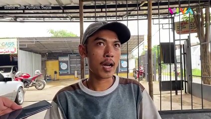 Arogan! Pasutri Polisi Memukuli Ketua LPM Depok