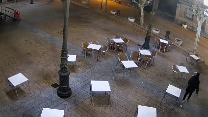 Seis detenidos por robar mobiliario de bares