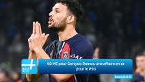 90 ME pour Gonçalo Ramos, une affaire en or pour le PSG