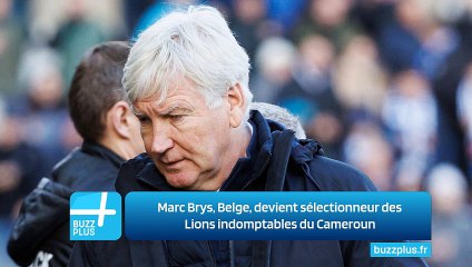 Marc Brys, Belge, devient sélectionneur des Lions indomptables du Cameroun