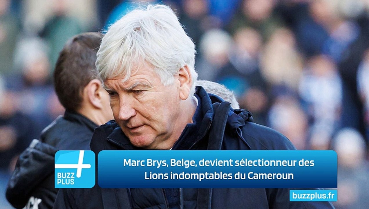 Marc Brys, Belge, devient sélectionneur des Lions indomptables du Cameroun