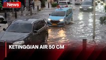 Hujan Deras Guyur Jakarta Hari ini, Kawasan Elit Kemang Terendam Banjir