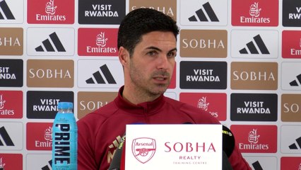 Arteta on player recovery and player rotation