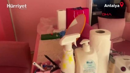 Antalya'da izinsiz ve kayıt dışı güzellik merkezlerine baskın