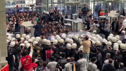 Çağlayan Adliyesi'nde arbede