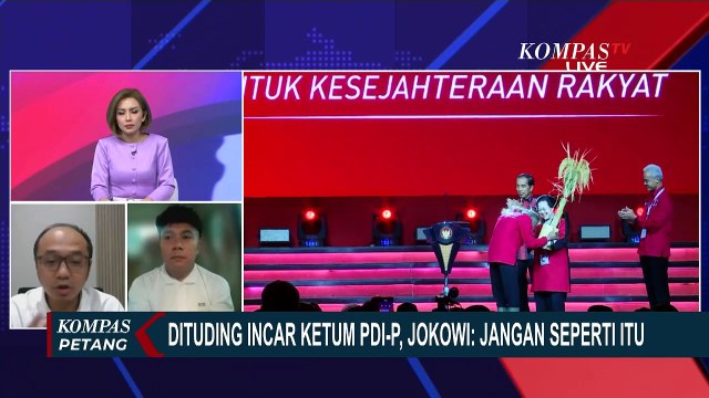 Hasto Tuding Jokowi Incar Ketum PDIP, Stafsus Presiden: Tuduhan Tanpa Bukti