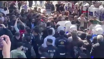 Çağlayan Adliyesi'nde Van protestosu
