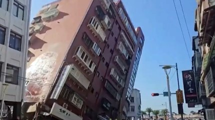 Taiwán en imágenes: así quedó tras el potente terremoto de magnitud 7,2