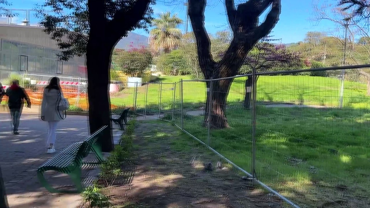 Nuova villa Dante a Messina, look quasi completato