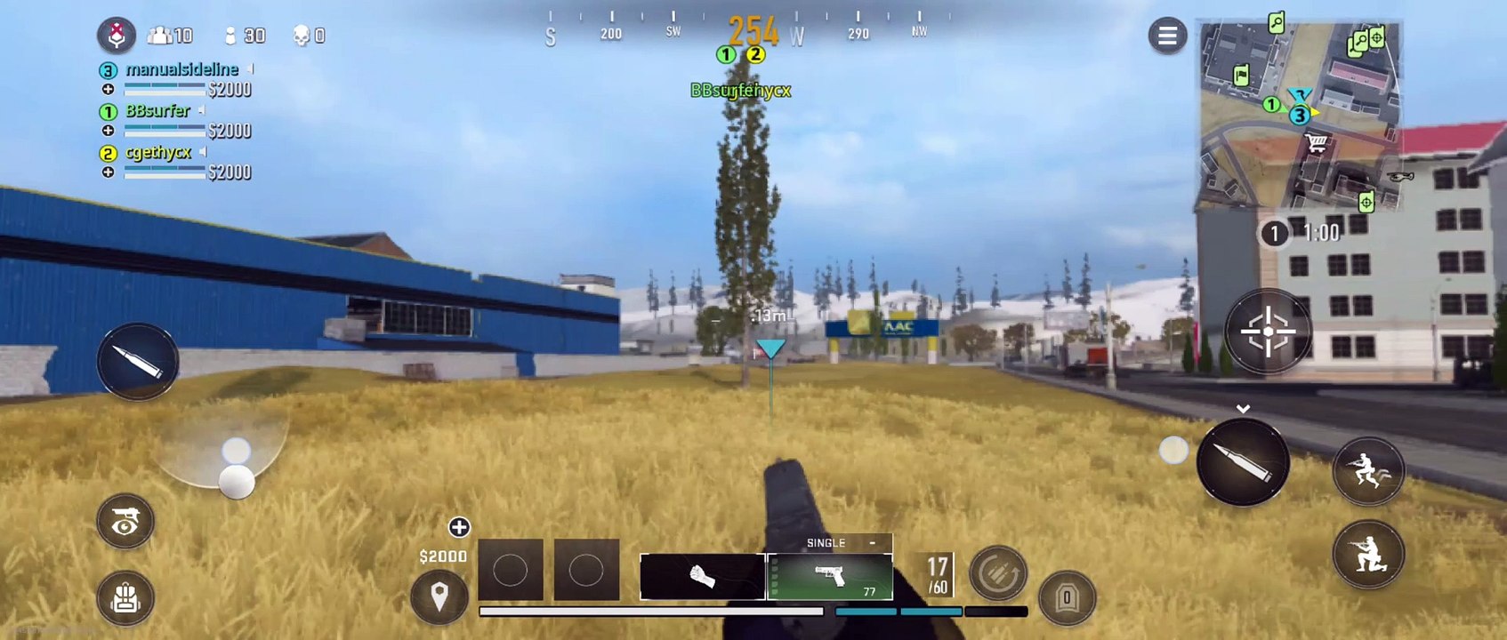 manualsideline - gameplay call of duty warzone mobile phone