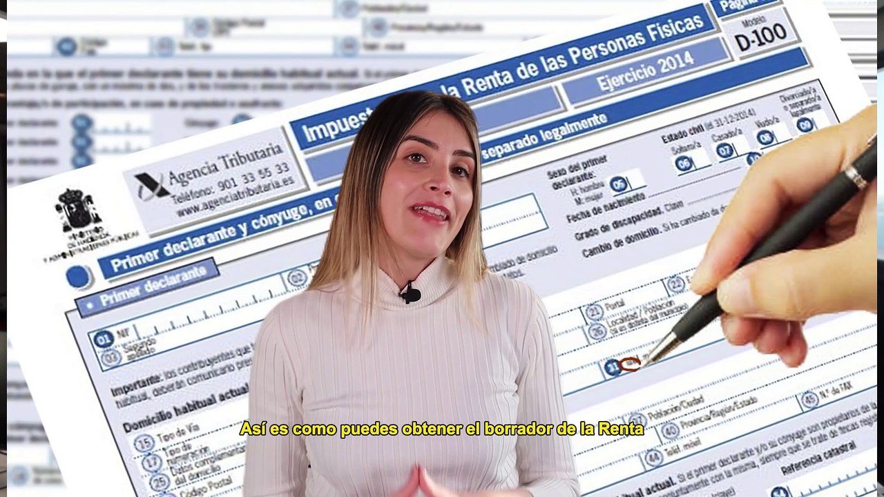 GUÍA FÁCIL para OBTENER el BORRADOR de la DECLARACIÓN DE LA RENTA 2023-2024