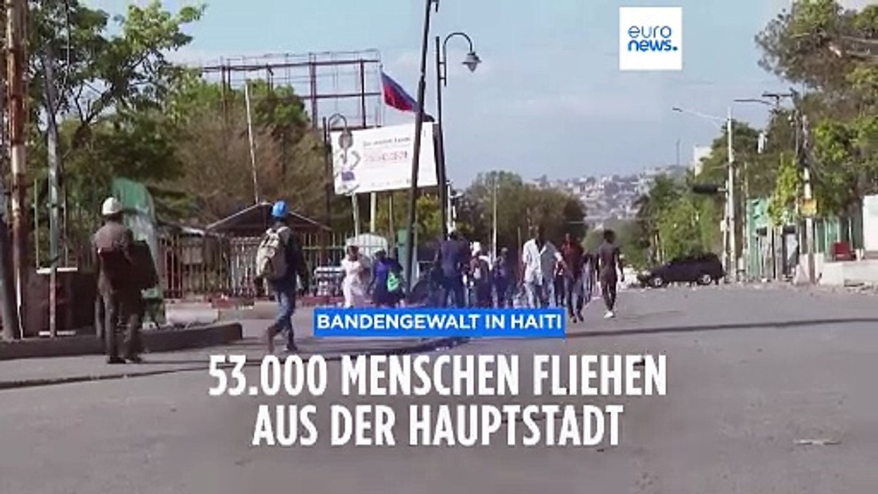 Bandengewalt zwingt mehr als 53.000 Menschen in Haiti zur Flucht