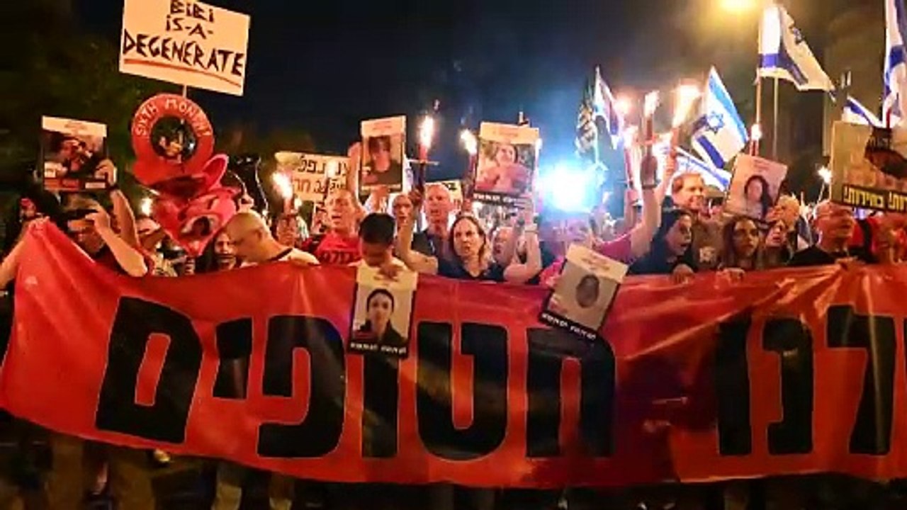 Israel: Proteste gegen Netanjahu reißen nicht ab