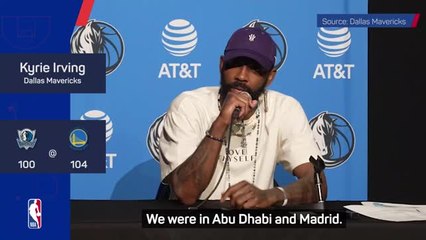 Doncic and Irving reflect on ever-growing relationship