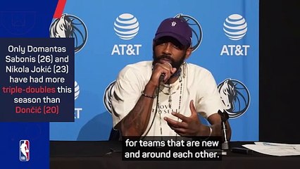 Doncic and Irving reflect on ever-growing relationship