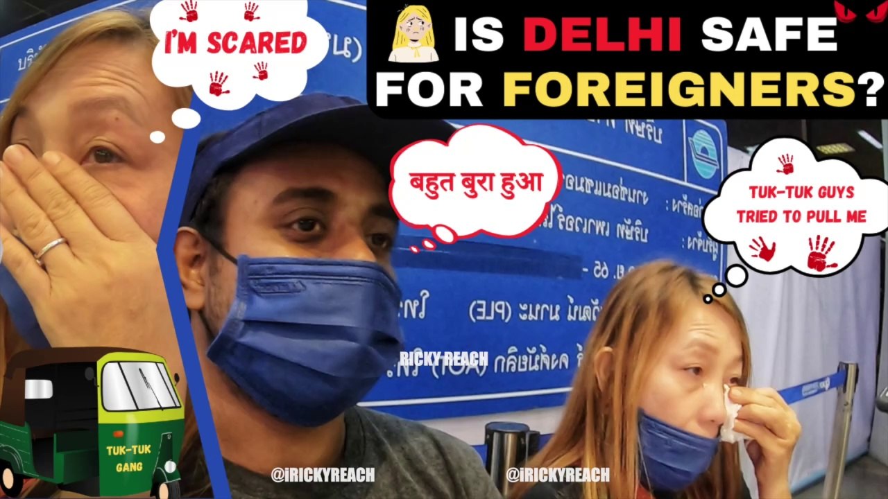 Is Delhi Safe for Foreigners? | Filipina vlogger was harassed | Delhi में रिक्शावाले गैंग का आतंक
