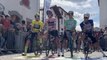 Cyclisme - Tour du Pays basque 2024 - Remco Evenepoel, Jonas Vingegaard, Primoz Roglic... et Paul Lapeira au départ de la 3e étape à Espelette !