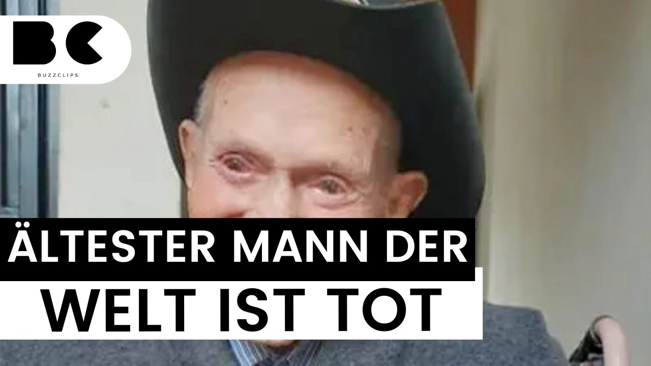Ältester Mann der Welt im Alter von 114 Jahren gestorben!