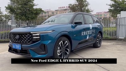 7 Seats, SYNC Smart Vehicle System, 4 Wheel Drive, New Ford EDGE L HYBRID SUV 2024