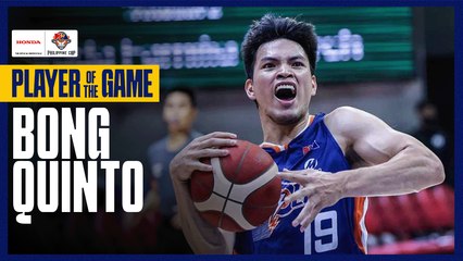 PBA Player of the Game Highlights: Bong Quinto powers Meralco's turnaround vs. Terrafirma