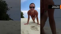 53-vuotiaana Amanda Holden saa fanit hulluksi bikinivideollaan