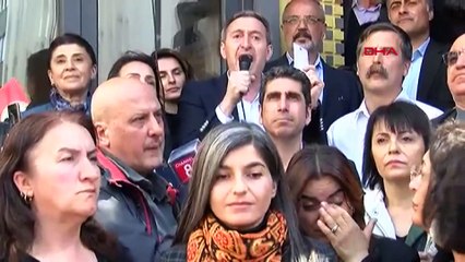 DEM Parti, MYK toplantısının ardından yürüyerek açıklama yaptı