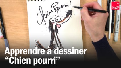 Comment dessiner "Chien pourri", par Marc Boutavant