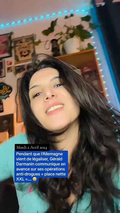 Pendant que l’Allemagne vient de légaliser, Gérald Darmanin communique, en avance, sur ses opérations anti-drogues « place nette XXL »…. Efficace la répression 