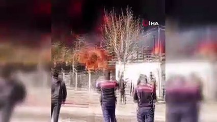 Ankara'da Hurdacılar Sanayi Sitesi'nde yangın çıktı